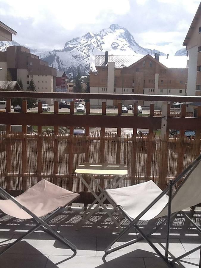 Twins 2 Alpes Centre Station Appartement Mont-de-Lans Buitenkant foto